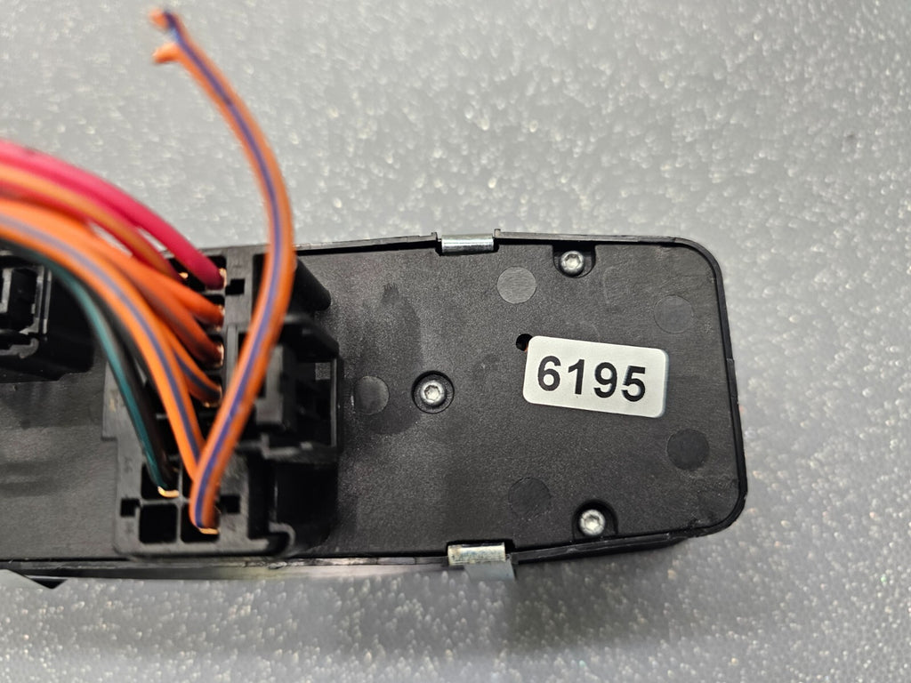 09-12 Dodge Ram 1500 2500 Left Driver Master Power Window Switch Assembly Black