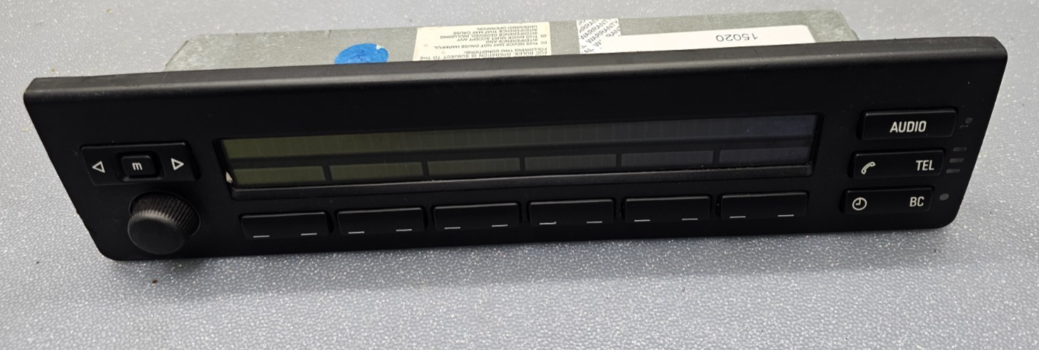 🔥97-03 BMW E39 5-Series On Board Radio Info Multi Display Black