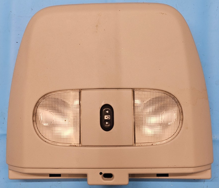 🔥04-08 Ford F150 Overhead Console Center Dome Map Light Storage Roof Rail Gray