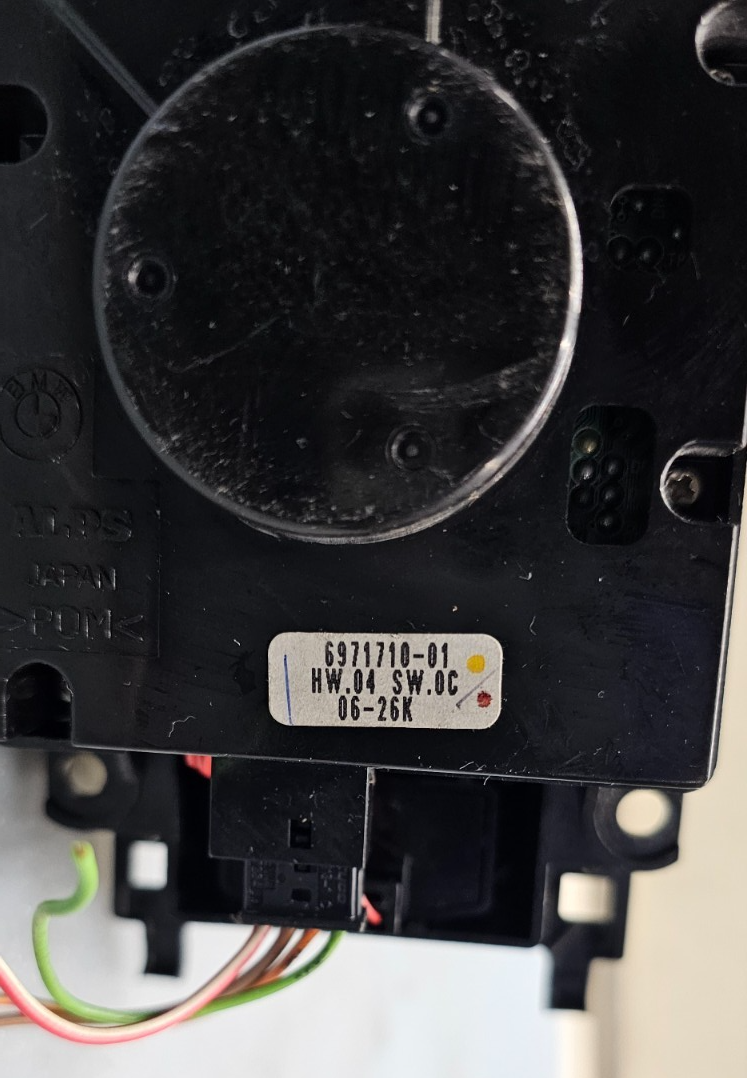 🔥06-11 BMW 325I 328I E90 E91 E92 E93 GPS Navigation Drive Switch Black OEM