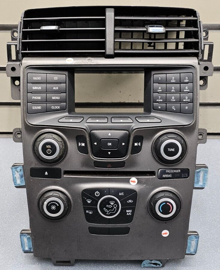 🔥11-14 FORD EDGE RADIO STEREO AUDIO CLIMATE HEATER BEZEL TRIM INSTRUMENT PANEL