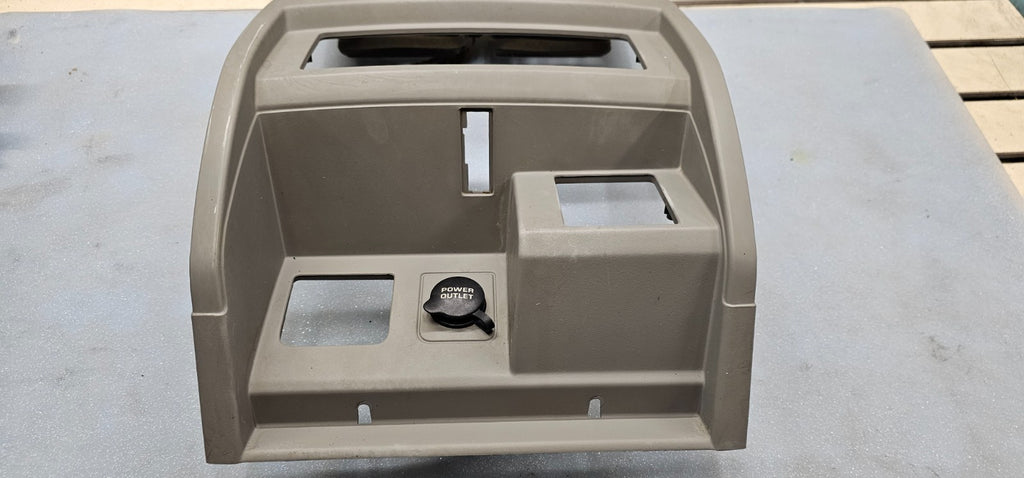 🔥05-07 Dodge DAKOTA Center Dash Radio Stereo Bezel Climate Trim Panel GRAY B12