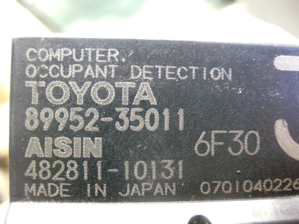 🔥04-21 SEQUOIA CAMRY AVALON TACOMA SEAT OCCUPANT DETECTOR DETECTION SENSOR OEM