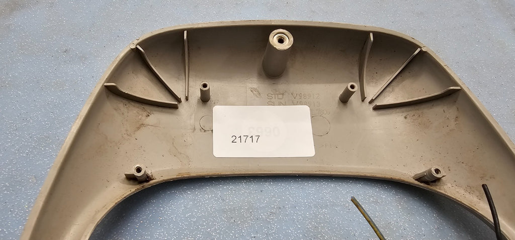 🔥06-08 Dodge Ram 1500 2500 Digital Overhead Console Display Dome Map TAN 06