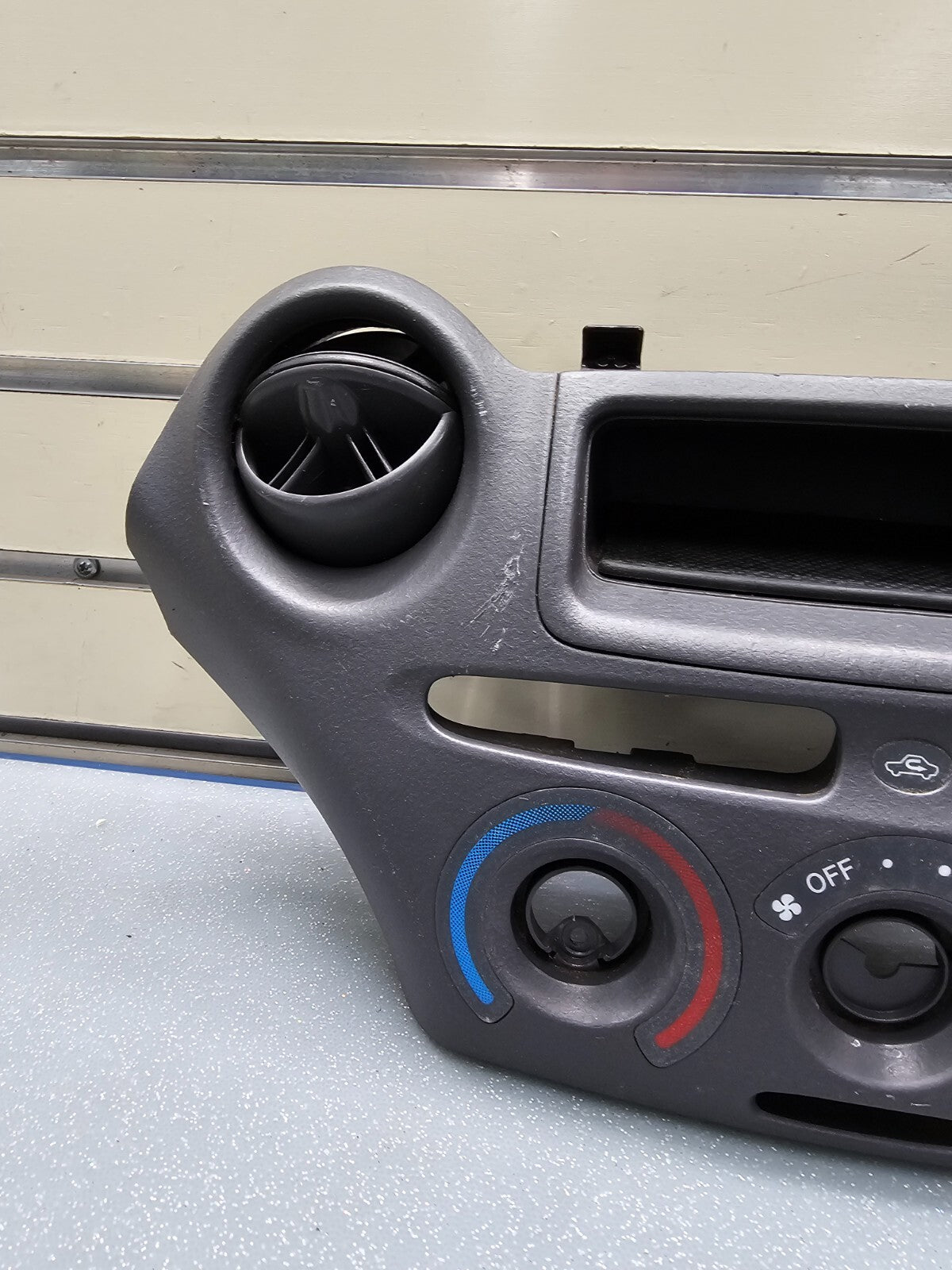 🔥00-05 Toyota Echo Dash Air Vent Ac Control Trim Gray Factory Bezel Panel
