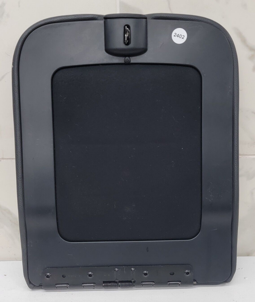 02-08 Dodge RAM Center Console Jump Seat ARMREST Cover Lid Leather Dark Blue JS7