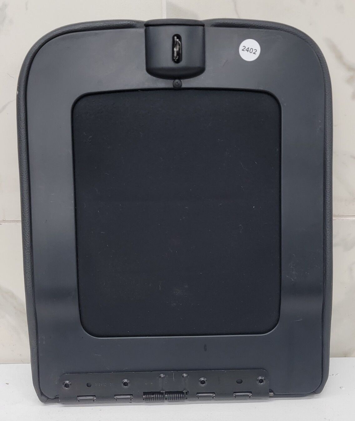02-08 Dodge RAM Center Console Jump Seat ARMREST Cover Lid Leather Dark Blue JS7