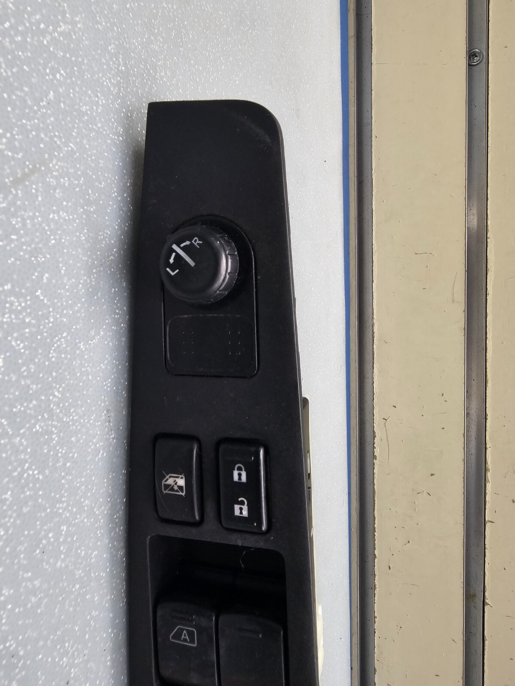 07-10 Nissan Sentra Front Left Driver Master Power Window Switch Assembly Black