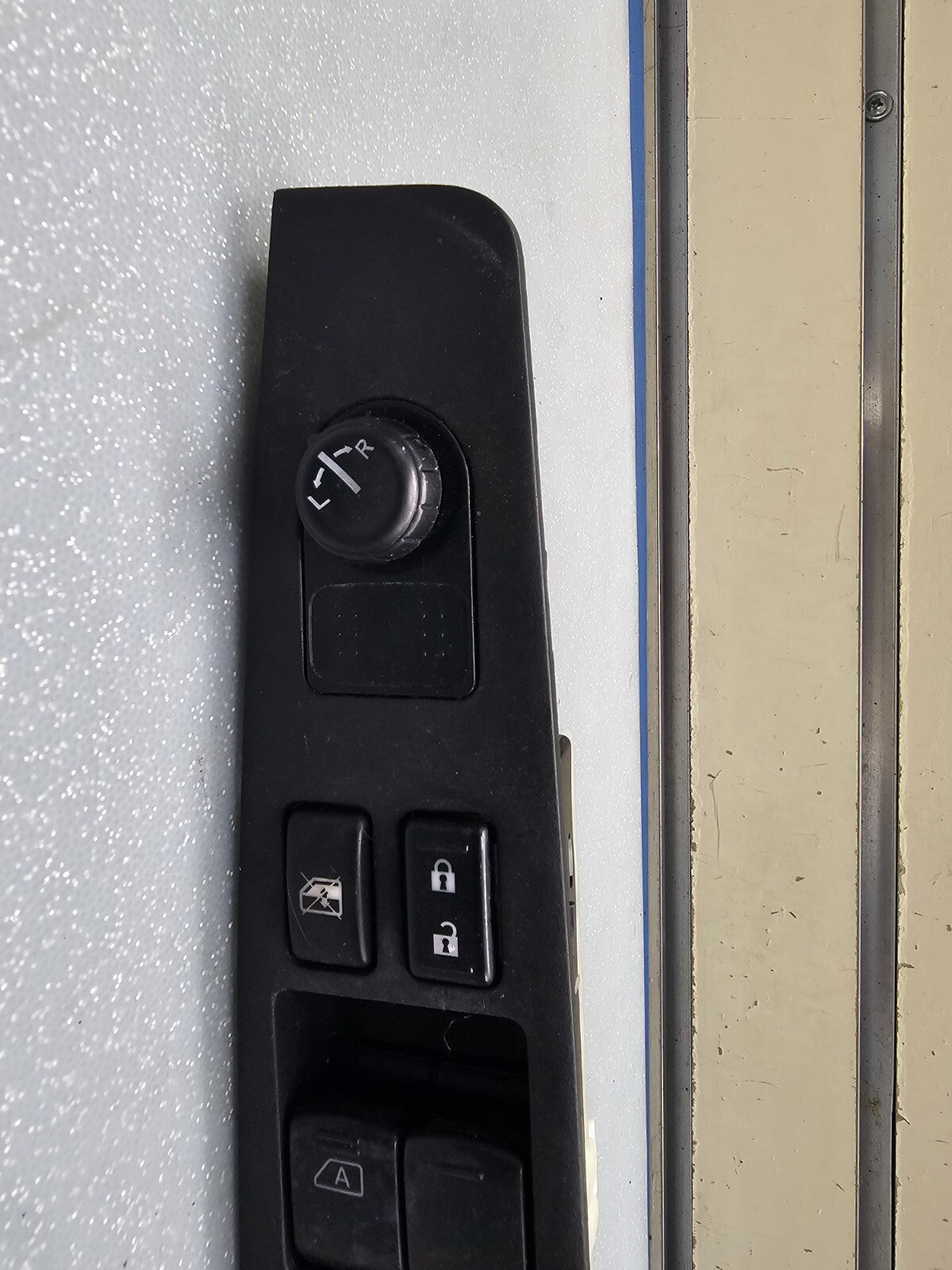 07-10 Nissan Sentra Front Left Driver Master Power Window Switch Assembly Black