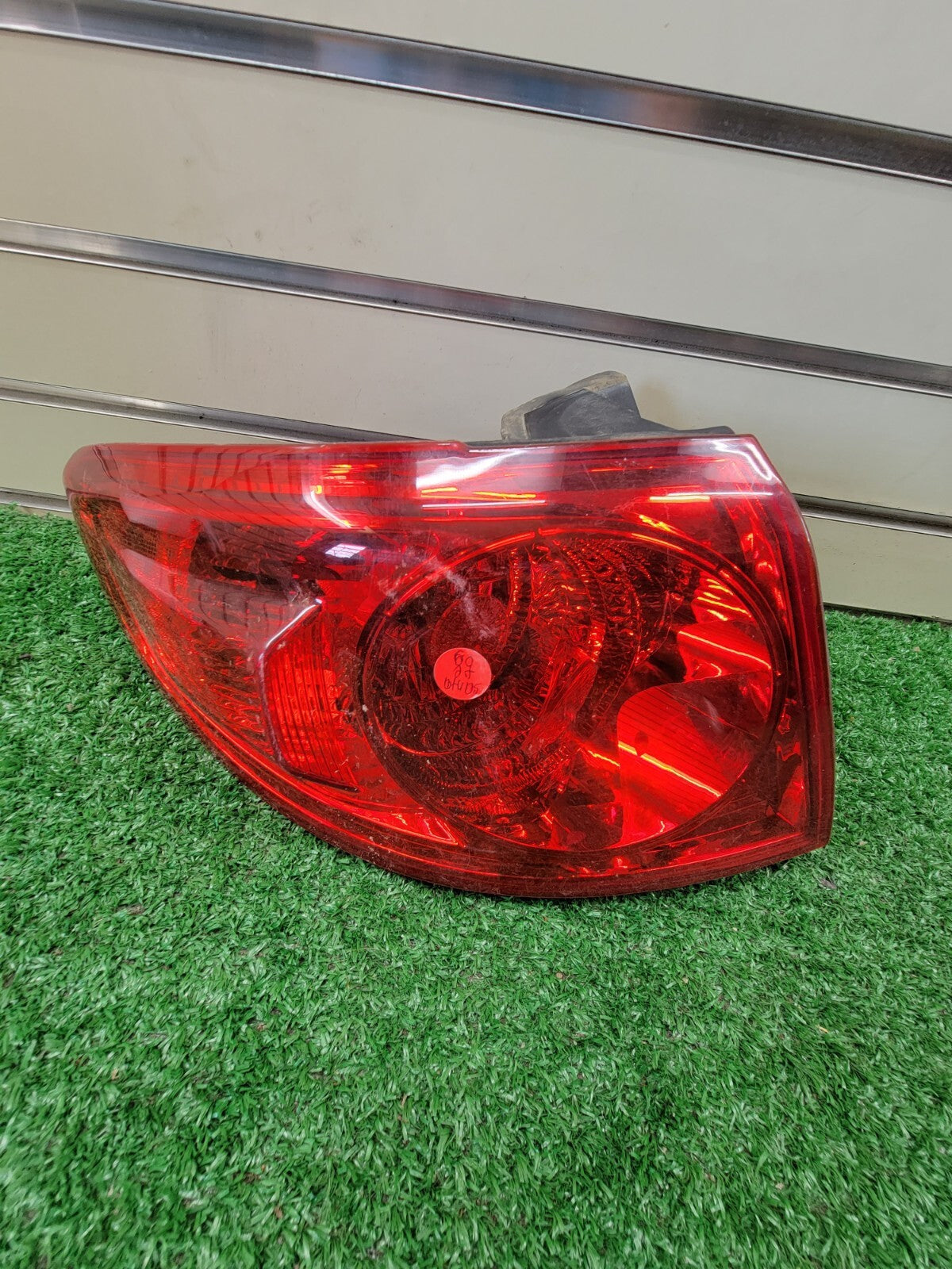 🔥07-09 Hyundai Santa Fe Tail Light Assembly Lamp Left Driver Chrome Outer OEM