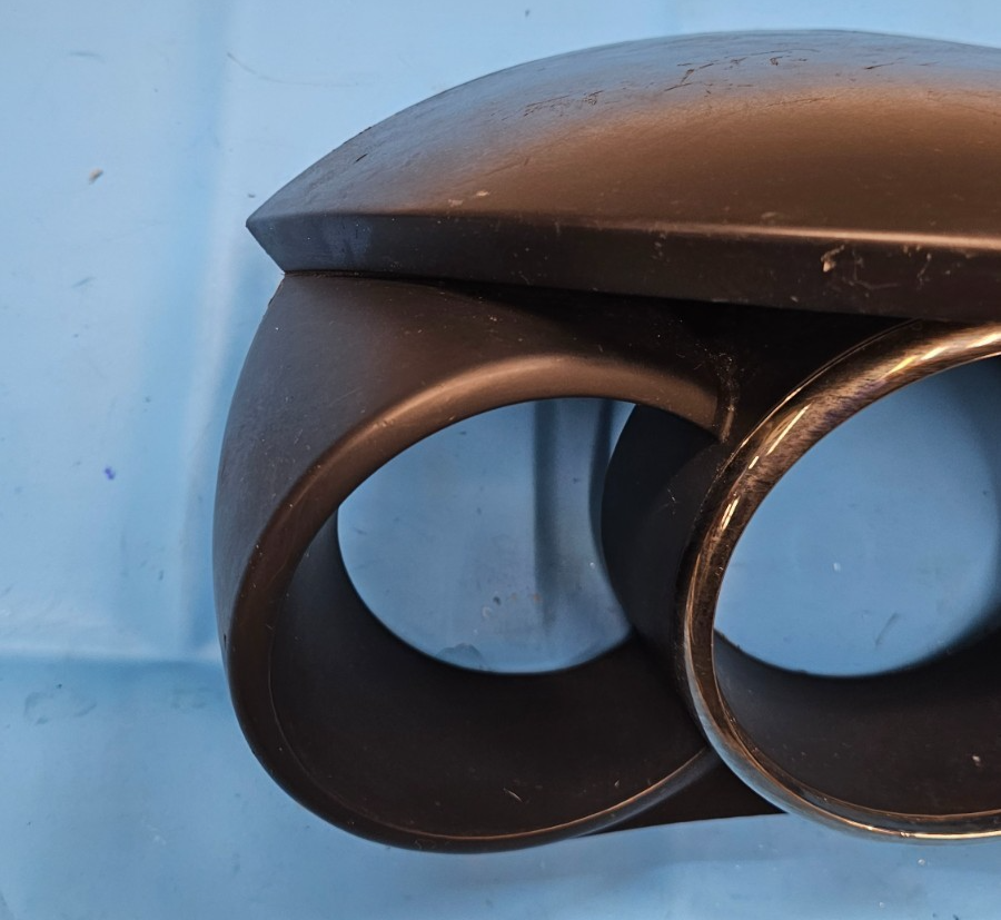 10-13 Kia Soul Dash Speedometer Instrument Cluster Bezel Trim Panel Cover Black
