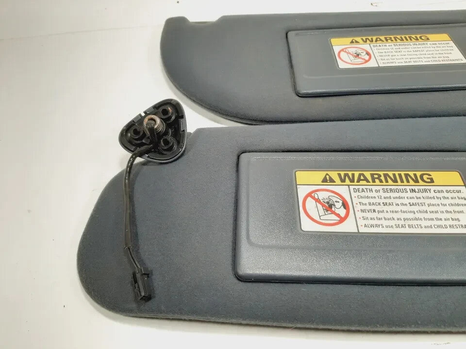 🔥98-02 Lincoln Town Car Sun Visor Sun Shade Driver Passenger Mirror Cloth OEM