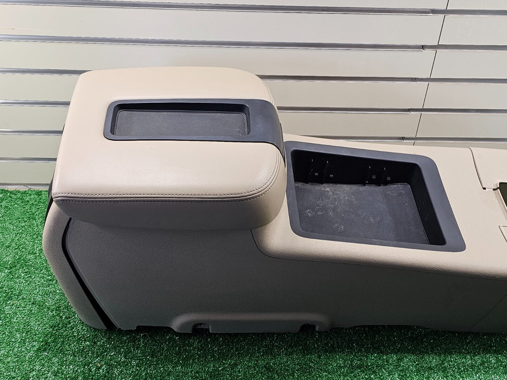 🔥07-13 CHEVY SILVERADO GMC SIERRA Floor Center Console Armrest Assembly TAN