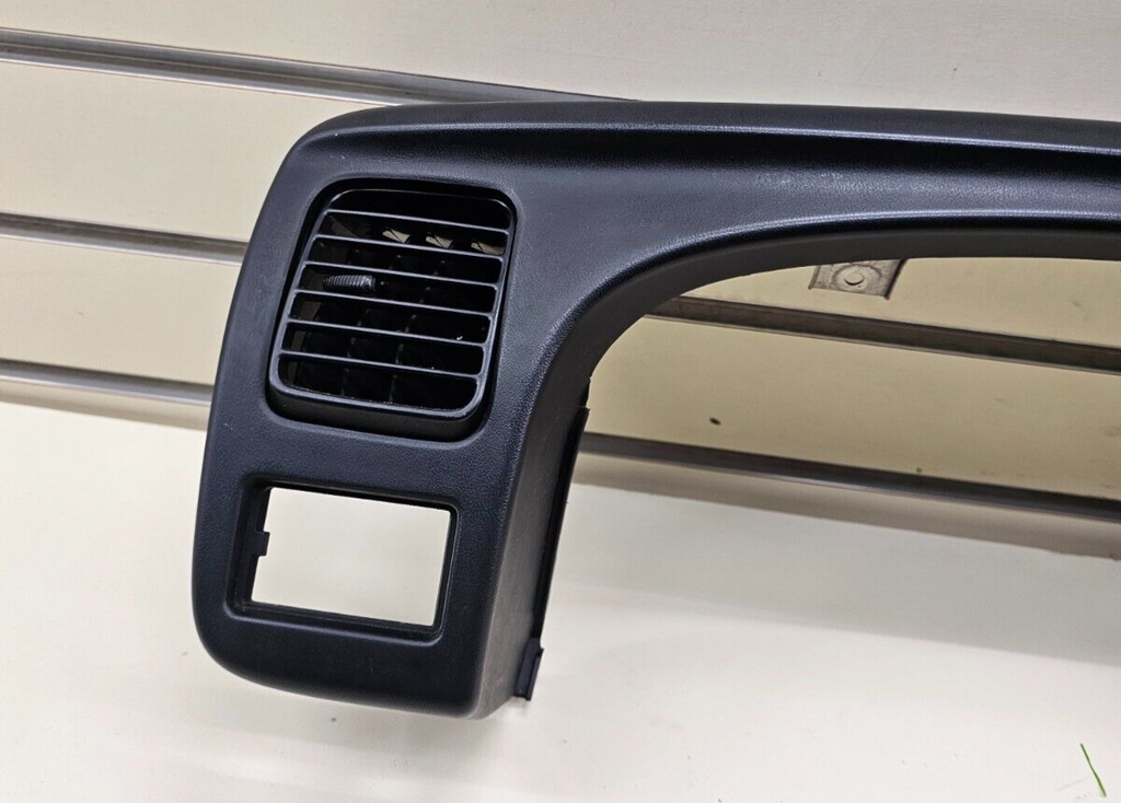 98-01 Frontier Xterra Dash Instrument Cluster Speedometer Bezel Trim Blue Panel