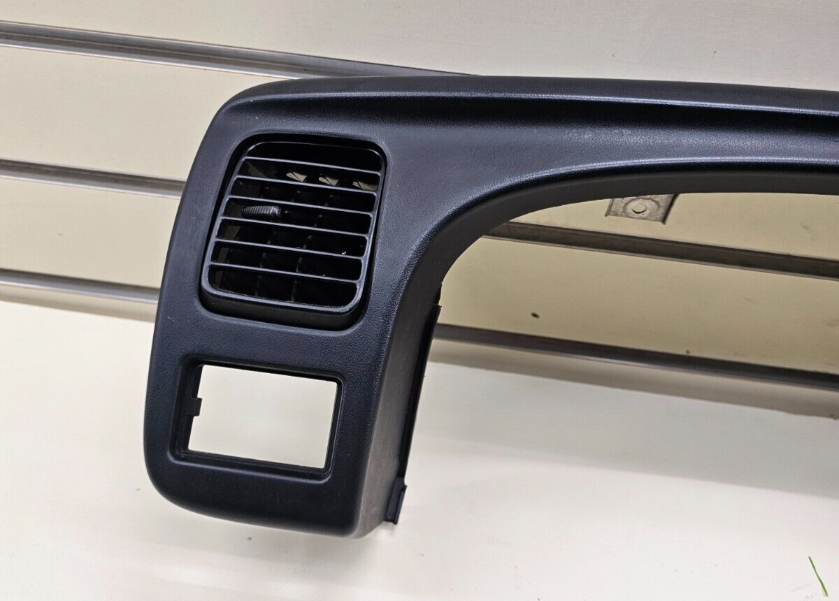 98-01 Frontier Xterra Dash Instrument Cluster Speedometer Bezel Trim Blue Panel