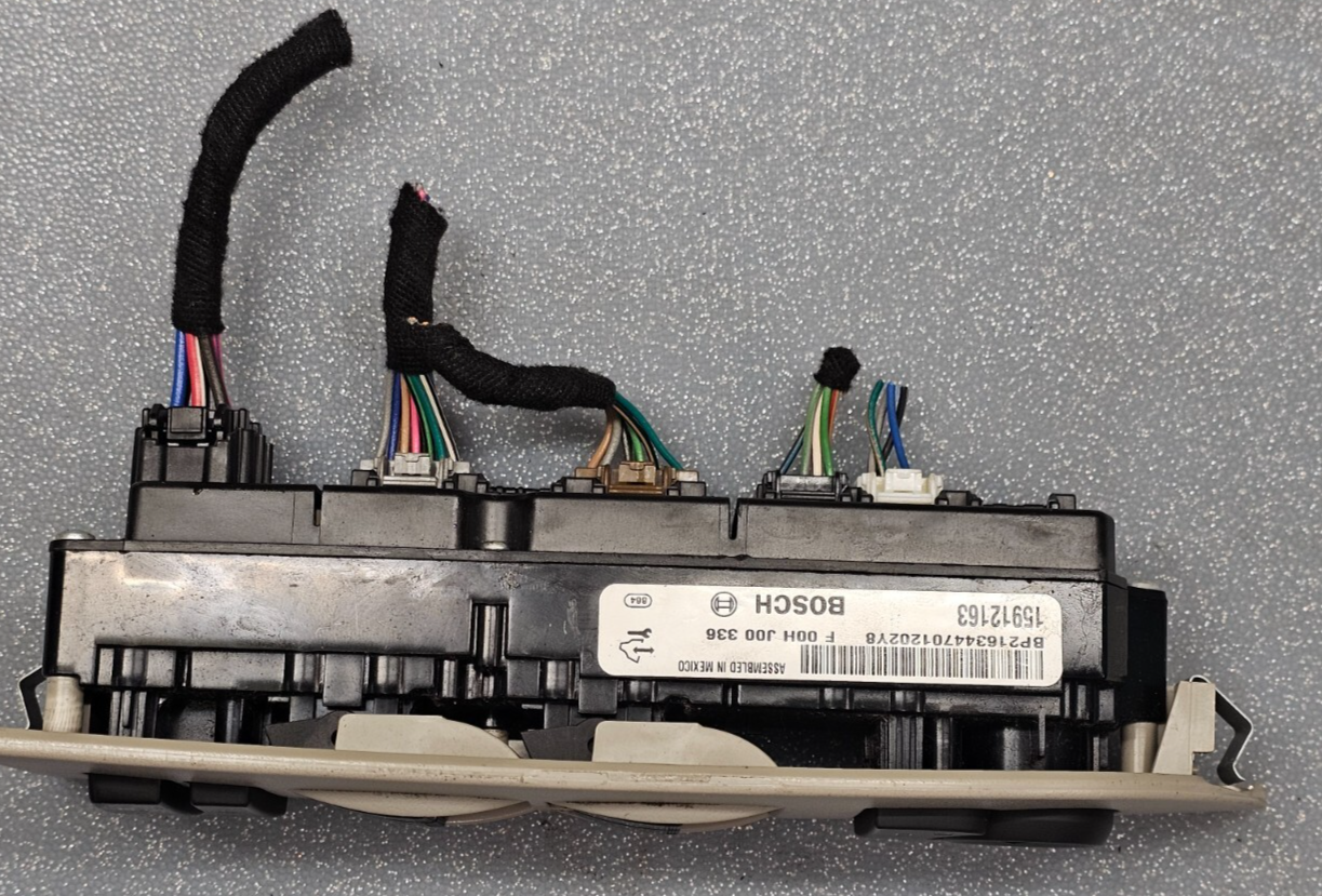 🔥06-11 Buick Lucerne Front Left Driver Master Power Window Switch Assembly Tan