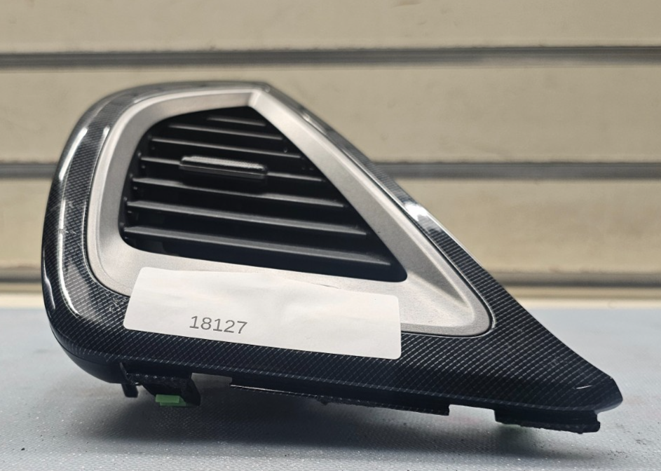 🔥13-18 Hyundai Santa Fe Left Driver AC A/C HVAC Air Vent Heater Trim Silver OEM
