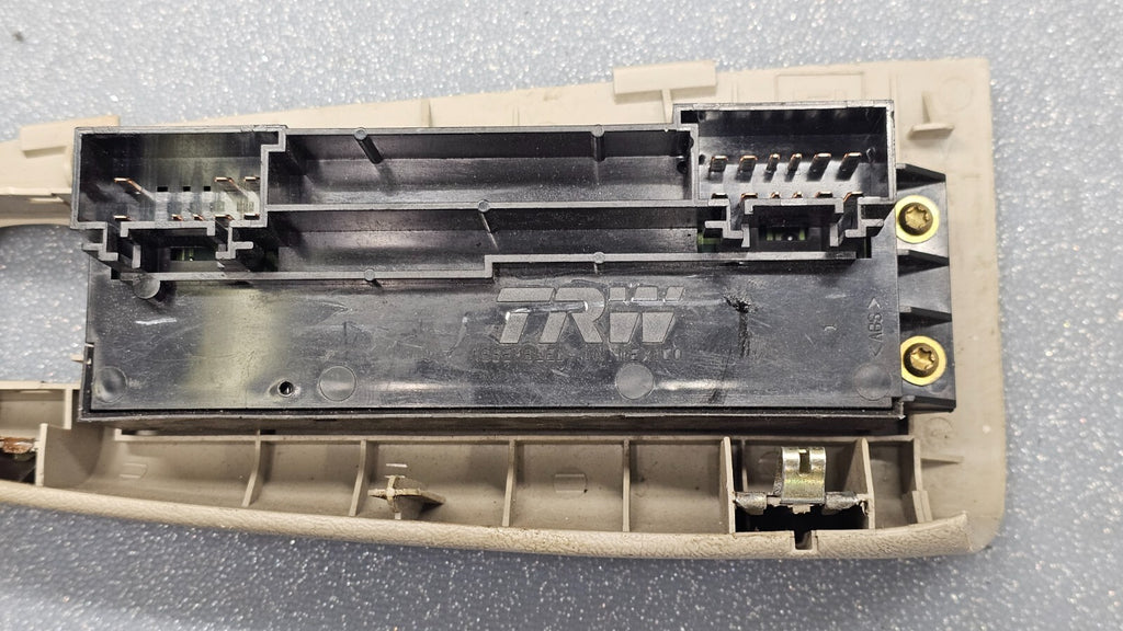 🔥99-02 Silverado SIERRA 4 Door Left DRIVER Master Power Window Switch Tan WS4