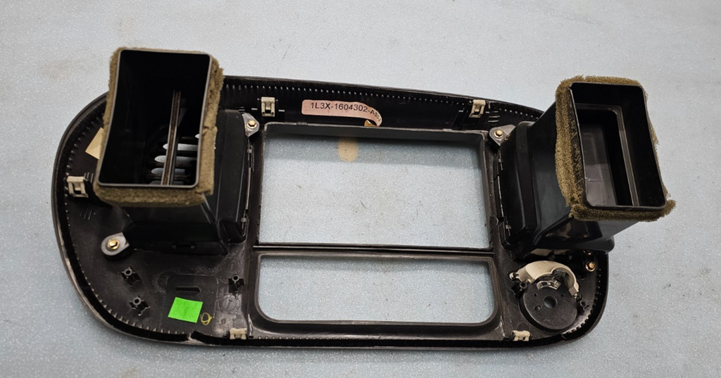 🔥97-03 Ford F-150 Dash Radio Stereo Climate BEZEL Trim Panel Line DK GRAY B1
