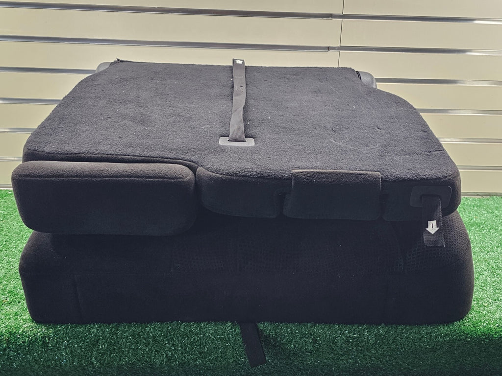 🔥11-14 DODGE GRAND CARAVAN 3RD ROW REAR SEAT LEFT DRIVER CUSHION CLOTH GRAY