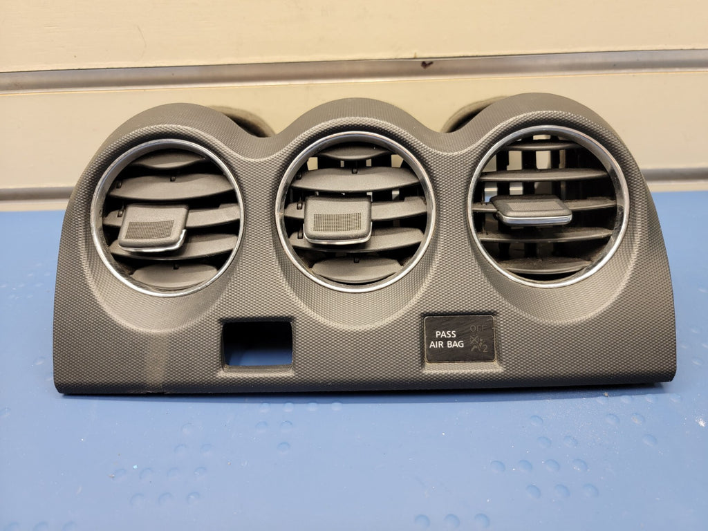 🔥07-12 Nissan ALTIMA0 Dash Center AC HEATER AIR MIDDLE VENT TRIM DARK GREY VT10
