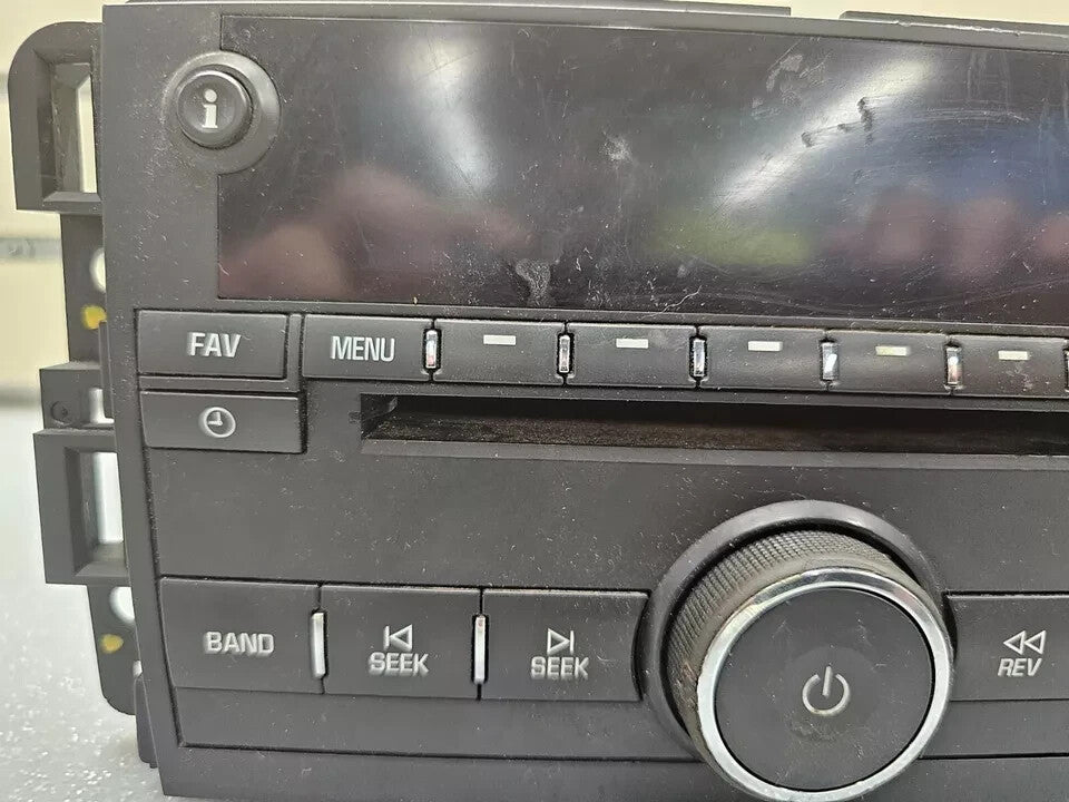 🔥06-08 Chevy Impala Monte Carlo Dash AM FM CD Aux Input Radio Stereo Receiver
