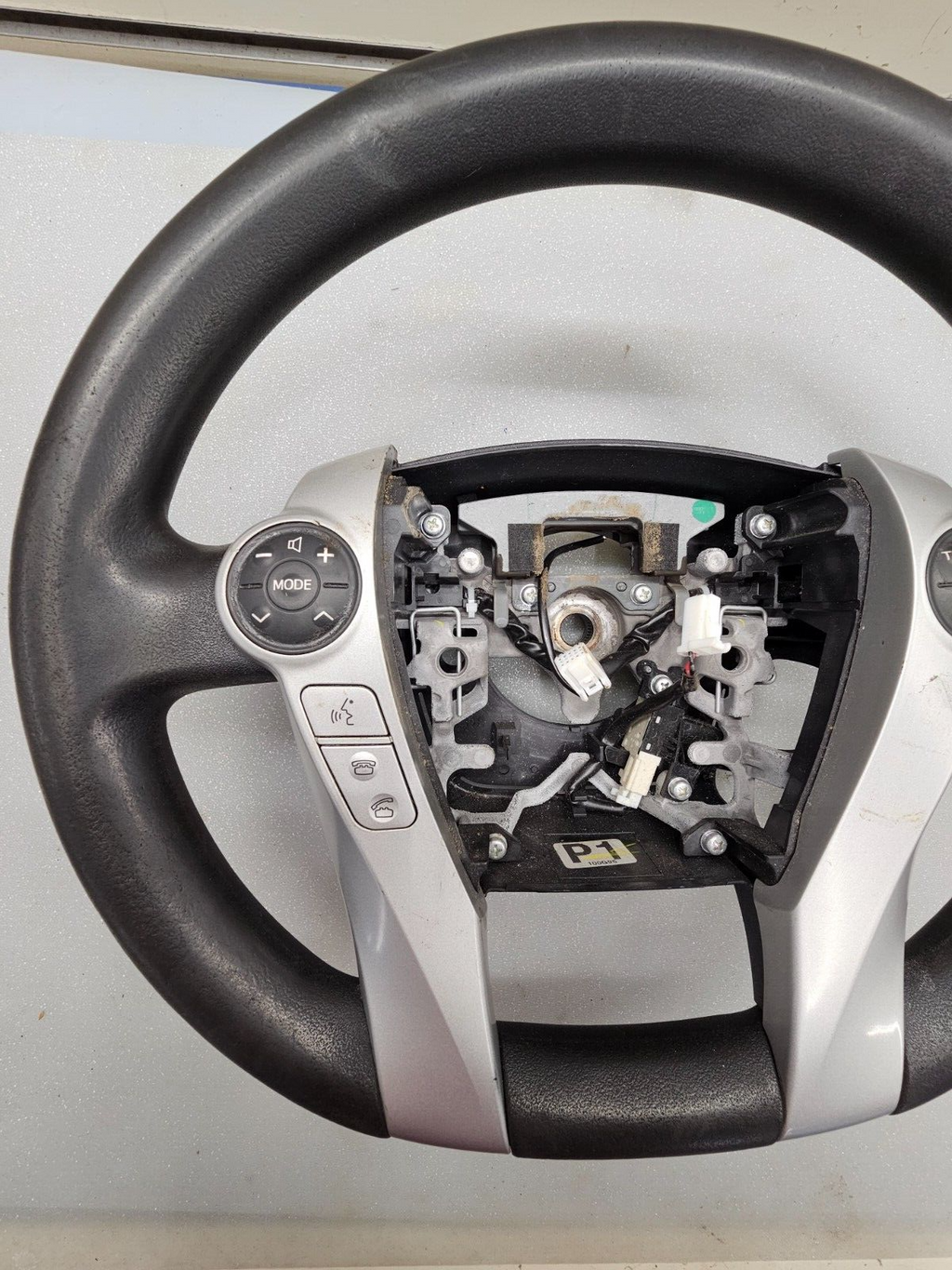 🔥2010-2015 Toyota Prius Steering Wheel With Audio Cruise Switch Black OEM