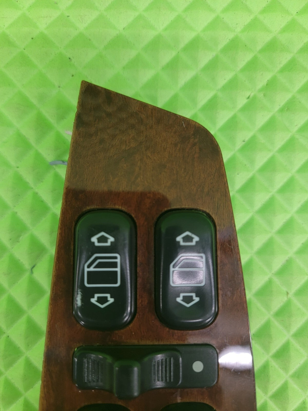 00 - 02 MERCEDES S430 DRIVER LEFT SIDE MASTER POWER WINDOW SWITCH WOODGRAIN