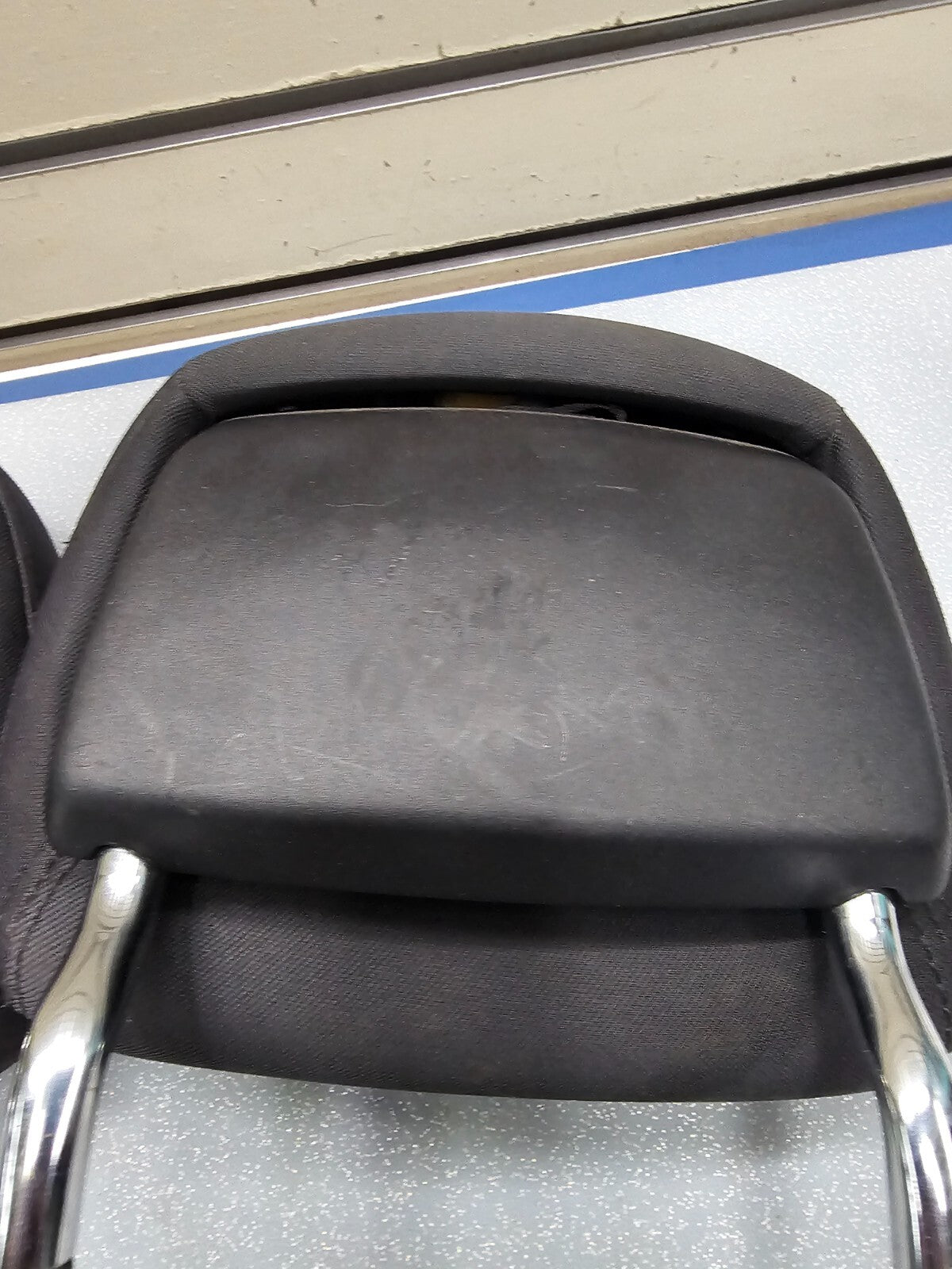🔥10-14 Dodge Avenger Chrysler 200 Front LH/RH Seat HEADREST Cloth BLACK CH51