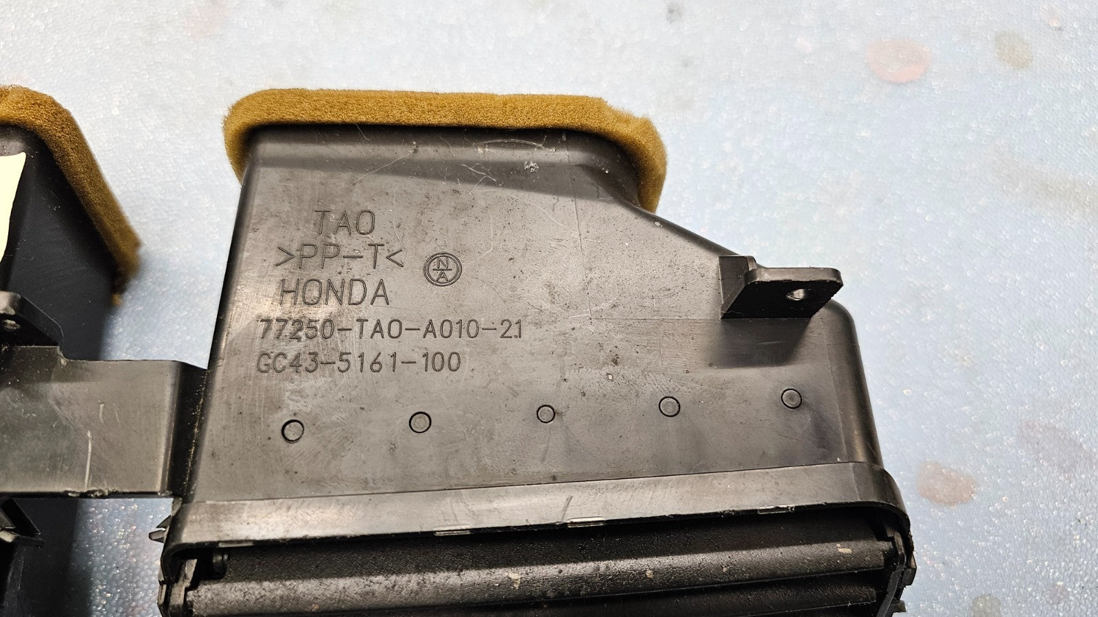 🔥08-12 Honda Accord Middle Center Dash Air Vent Heater Conditioning Black OEM