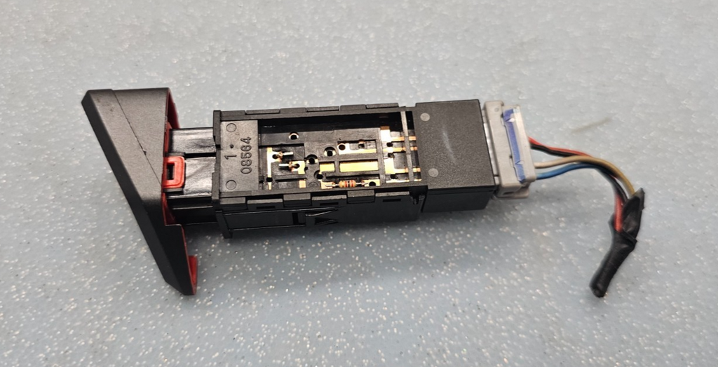 🔥11-14 HYUNDAI SONATA GLS HAZARD Emergency Flasher Switch Assembly Black OEM