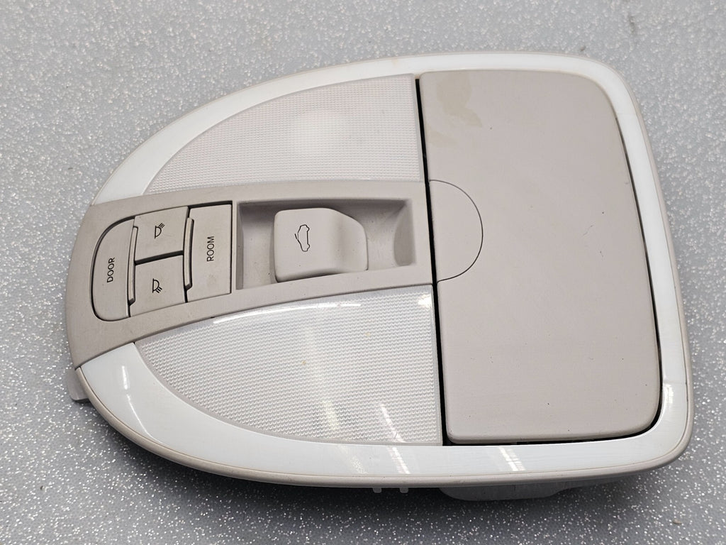 🔥09-14 Hyundai Genesis Sedan Overhead Console Dome Map Light Lamp Storage Gray