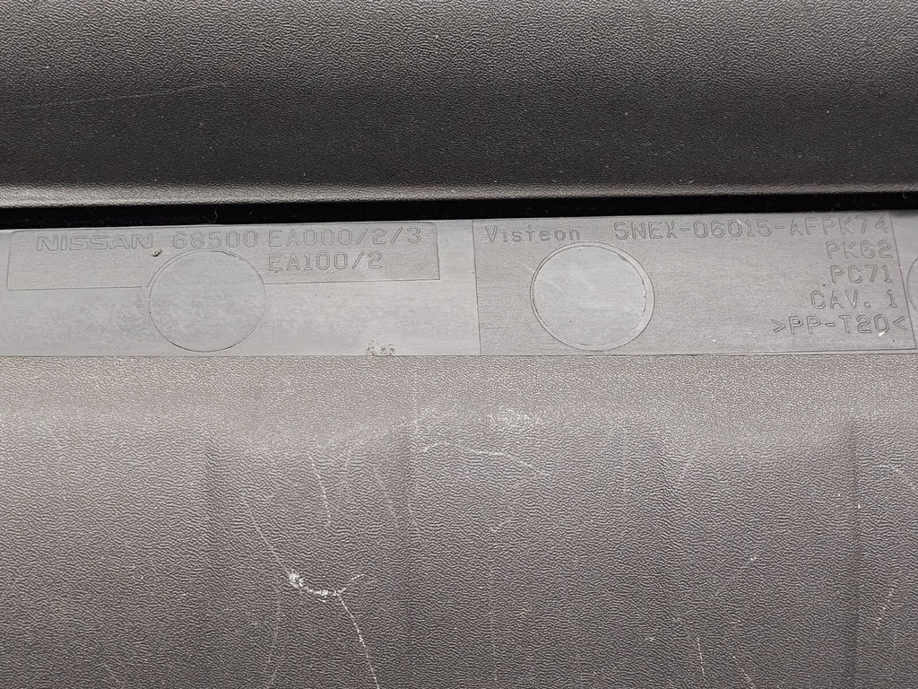 🔥05-06 Nissan Frontier Dash Glove Box Storage Compartment Instrument Panel Gray