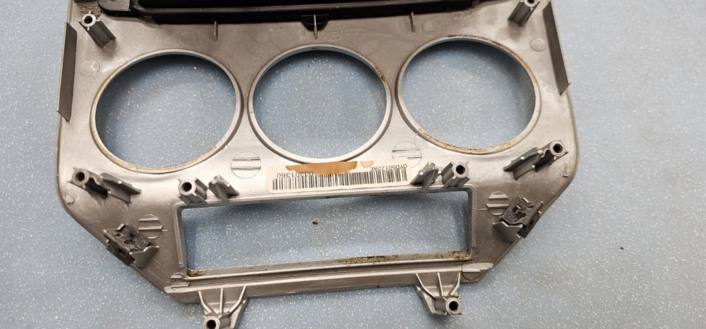 🔥07-09 Dodge CALIBER Dash Radio Center BEZEL Climate Dash Trim Vents SILVER B15