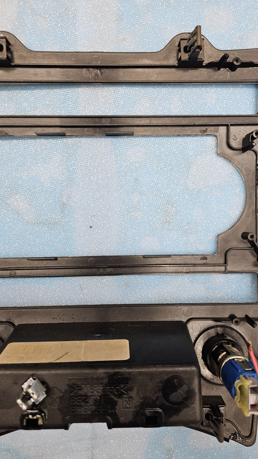 🔥05-07 JEEP GRAND CHEROKEE DASH PANEL RADIO SURROUND TRIM BEZEL Silver OEM B70