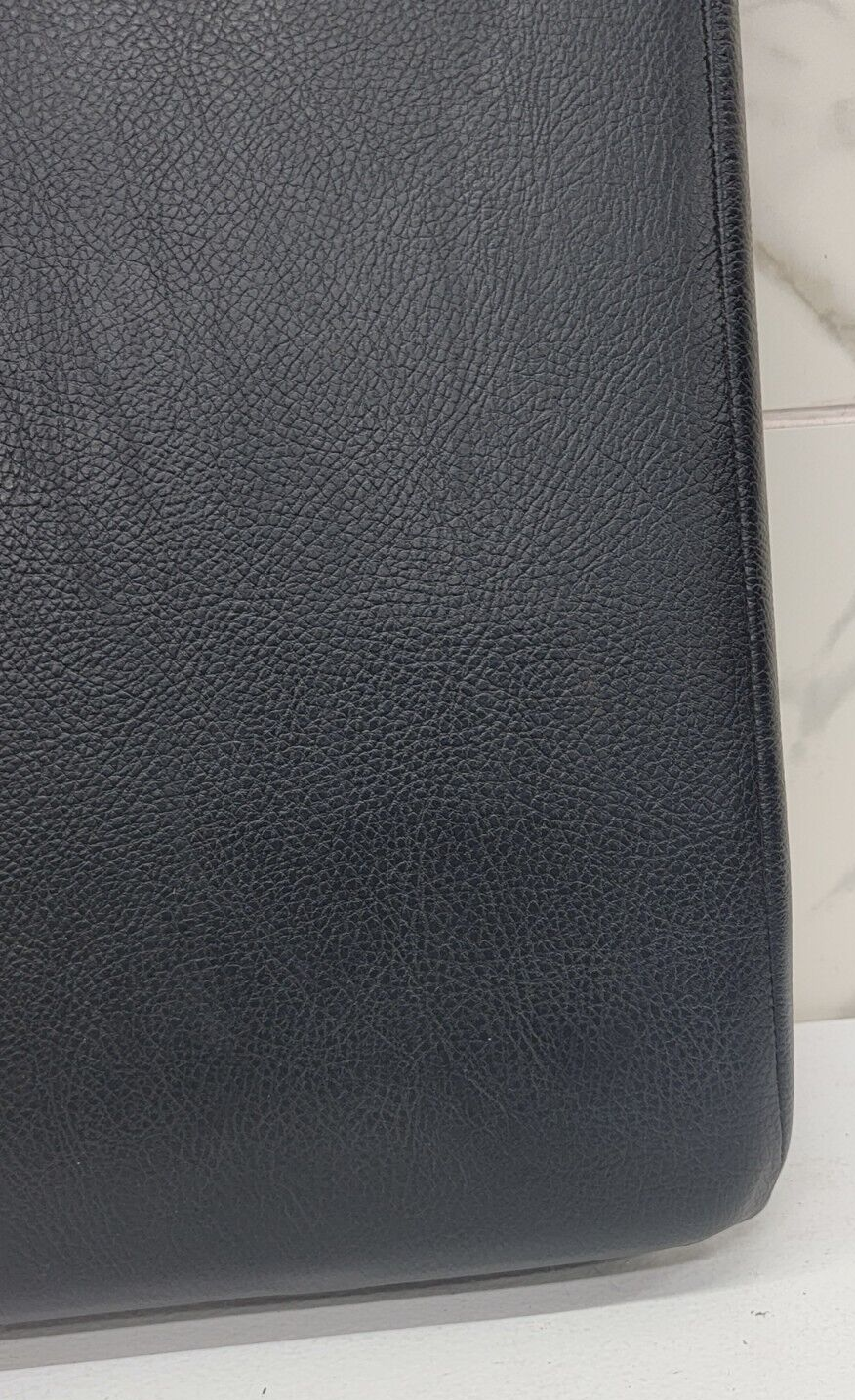 02-08 Dodge RAM Center Console Jump Seat ARMREST Cover Lid Leather Dark Gray JS7