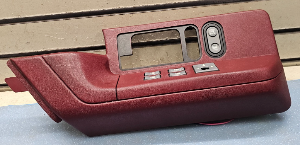 🔥1992-1994 CHEVY SUBURBAN Left Driver LH Window Door Switch Panel Red OEM