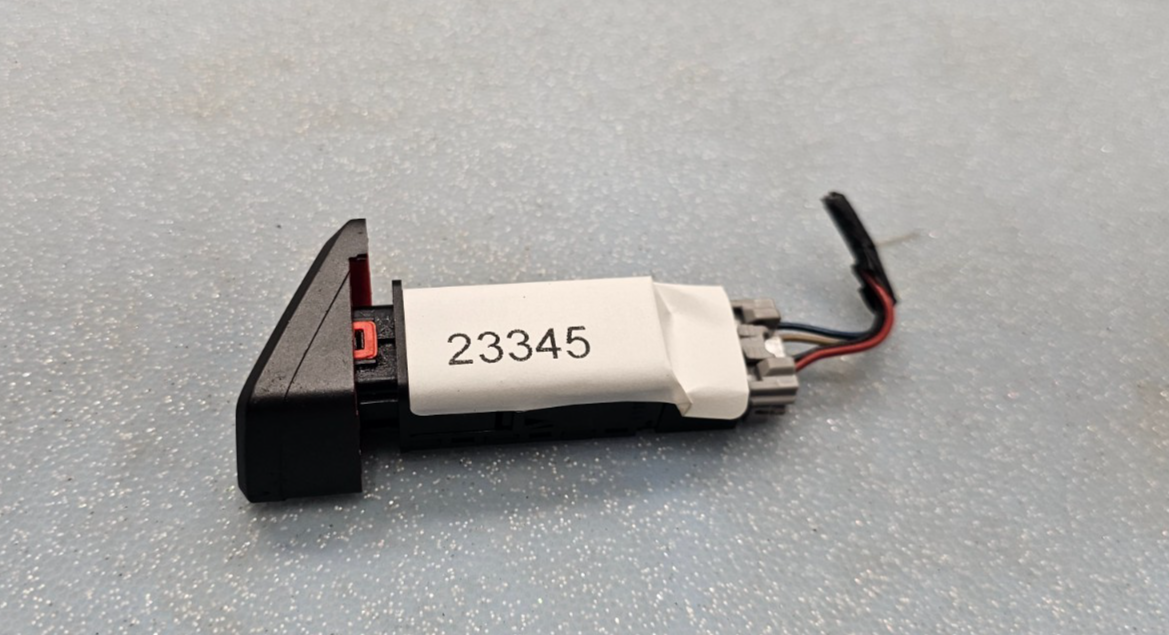 🔥11-14 HYUNDAI SONATA GLS HAZARD Emergency Flasher Switch Assembly Black OEM