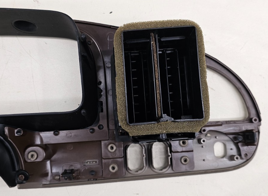 🔥98-02 Town Car Dash Speedometer Instrument Cluster Bezel Trim Panel Wood/Tan