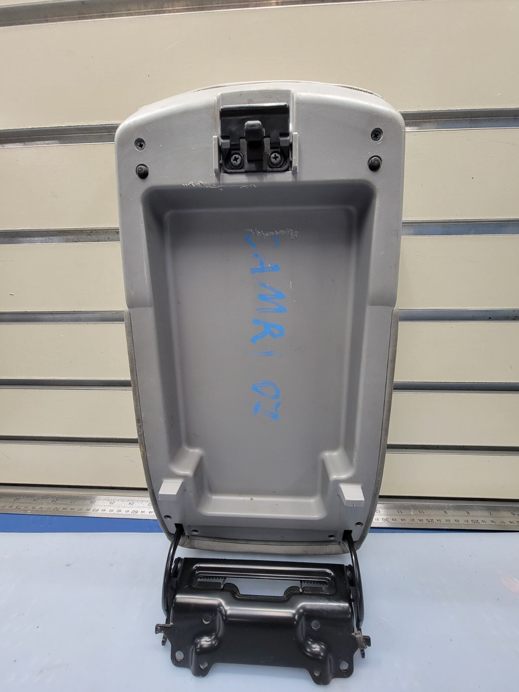 🔥07-11 TOYOTA CAMRY CENTER CONSOLE ARM REST LID COVER TOP PAD BOX LIGHT GRAY
