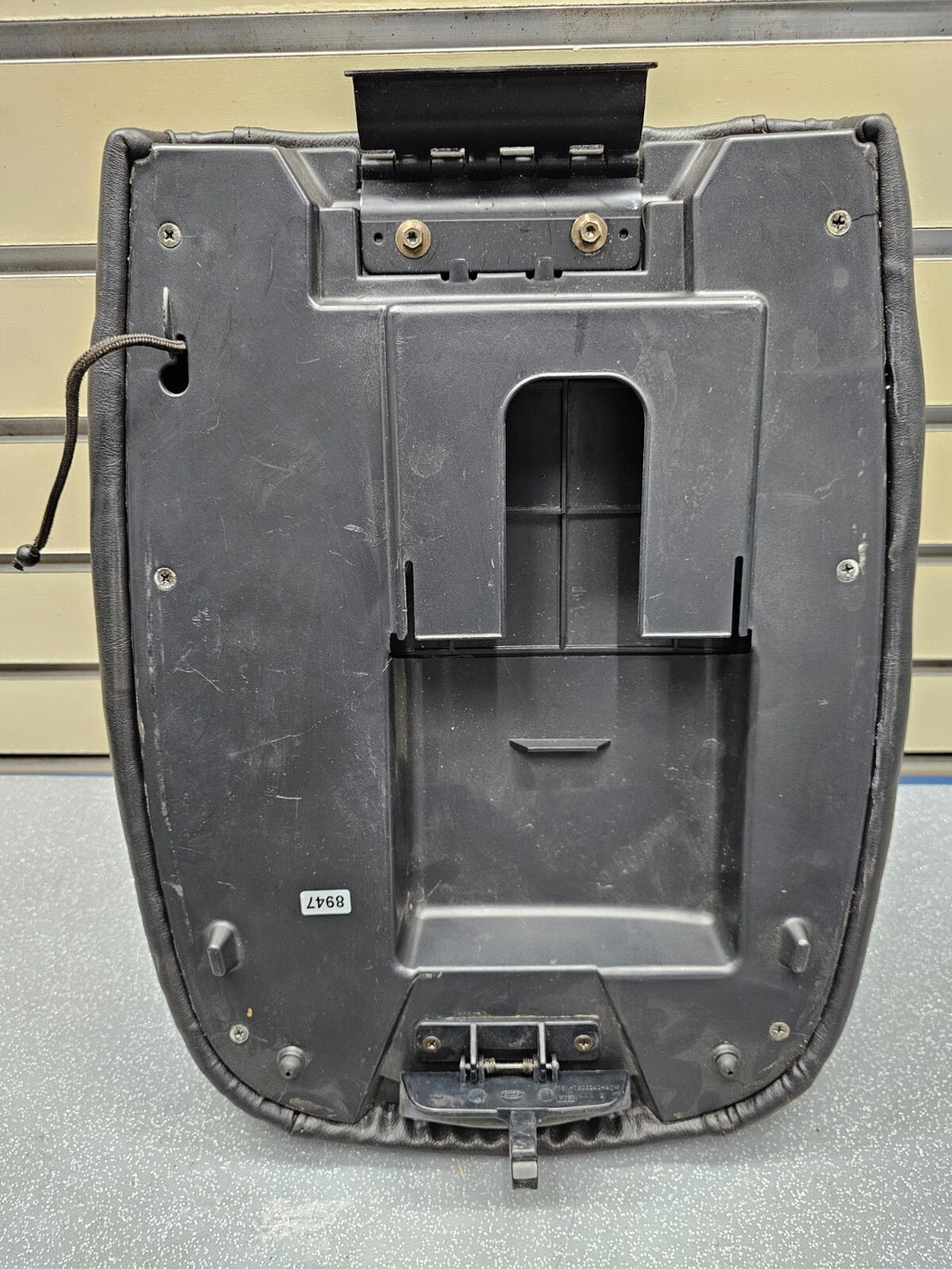 🔥03-06 Expedition Front Center Console Lid Box Armrest Cover Top Leather Black