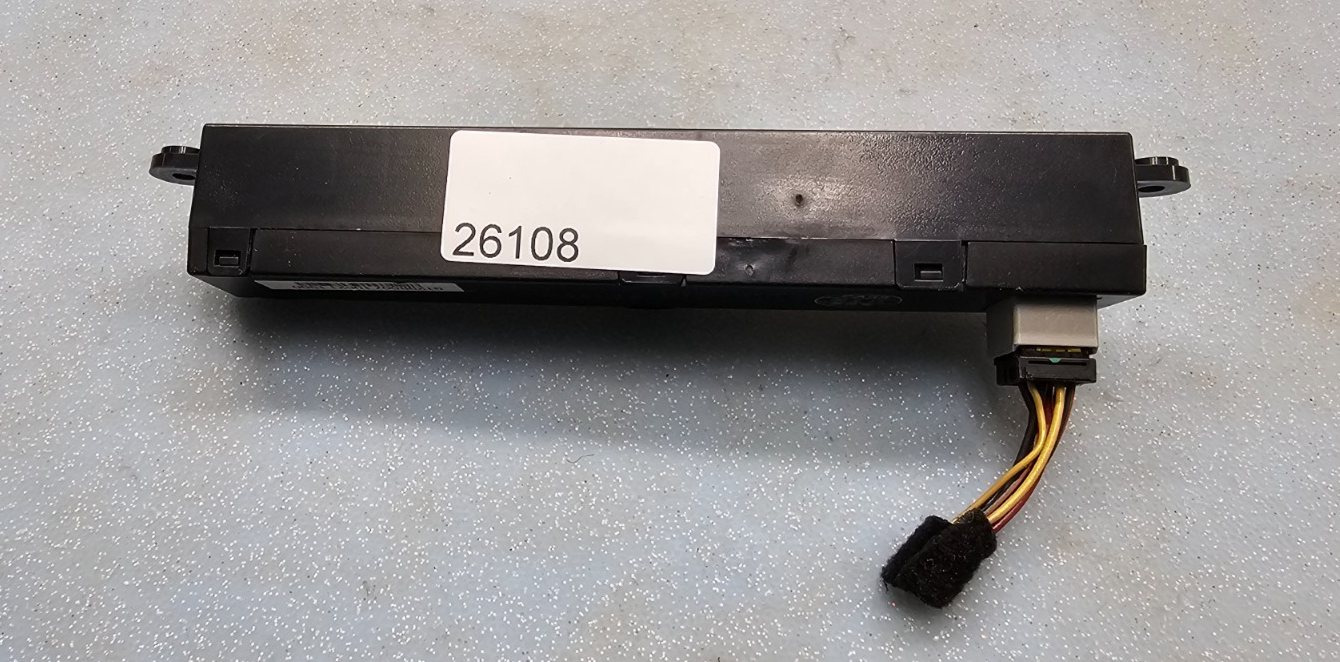 🔥09-12 Hyundai Santa Fe Dash Clock Display  Assembly Passenger Bag Black