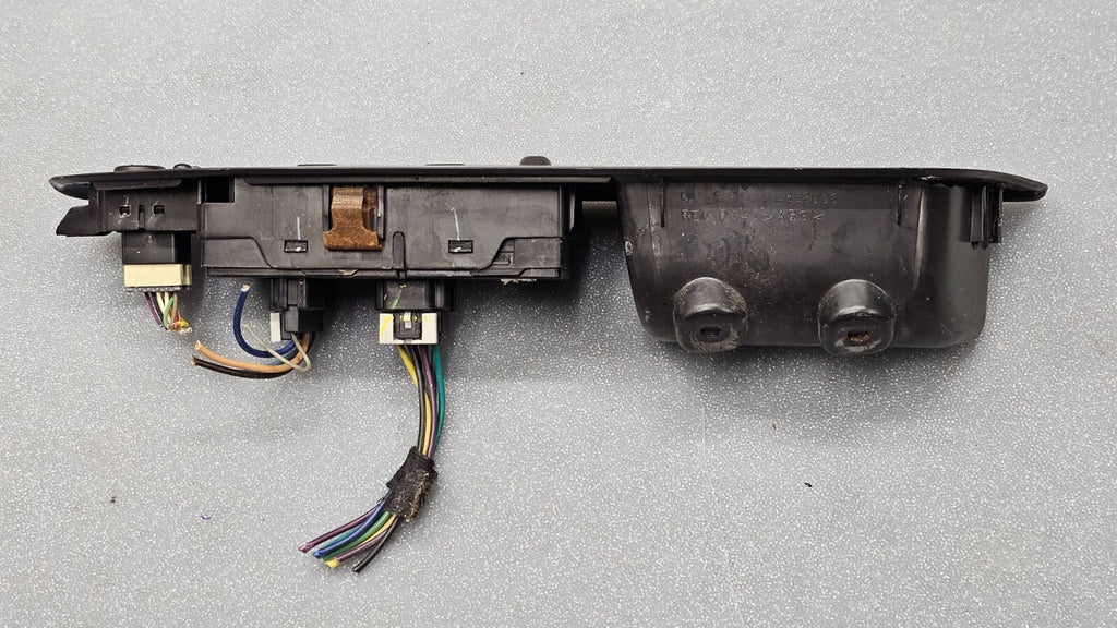 🔥09-16 CHEVY IMPALA LEFT DRIVER MASTER POWER DOOR WINDOW SWITCH BEZEL BLACK