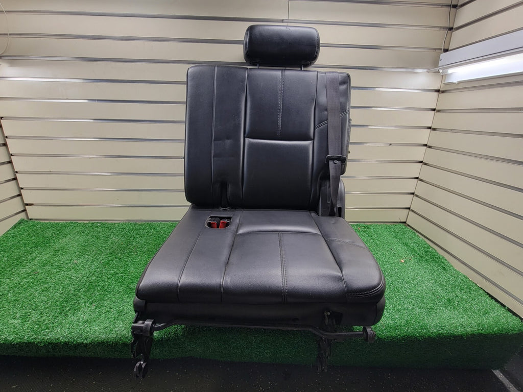 🔥07-14 Escalade Suburban Tahoe Yukon Third Row Seat Leather LEFT  BLACK