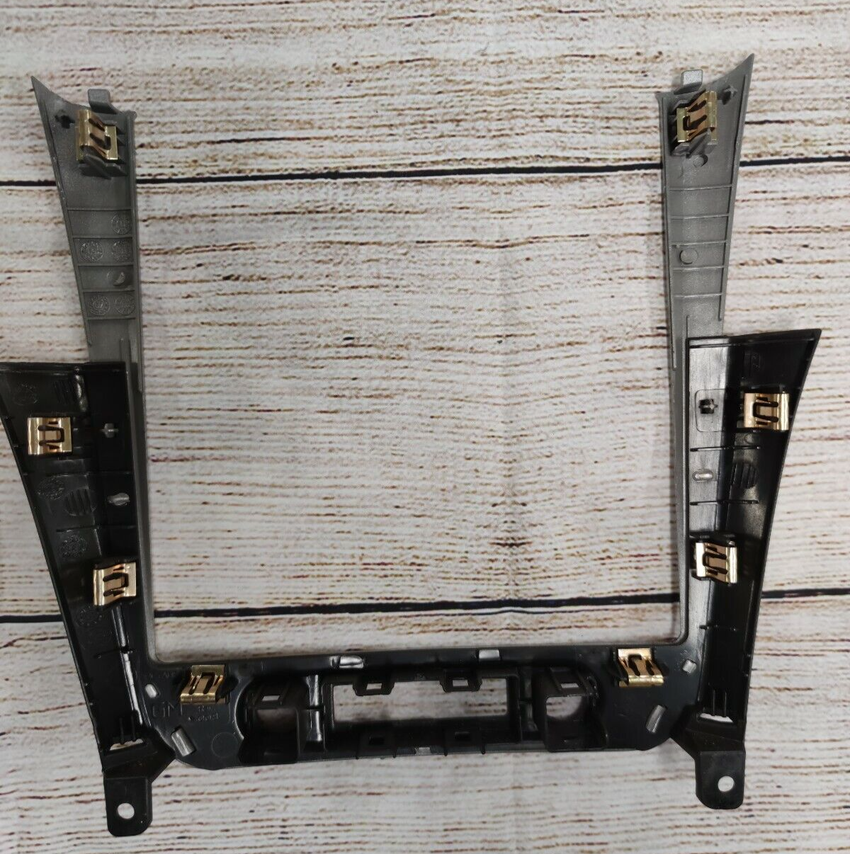 🔥2008-2012 Chevy MALIBU Center Dash Radio Bezel Panel OFF Signal Trim  BLACK B8