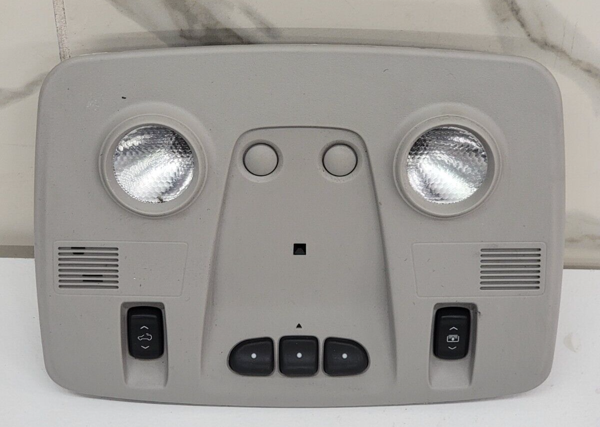 🔥07-15 Chevy Traverse Acadia Outlook Overhead Console Dome Map Light Lamp GRAY