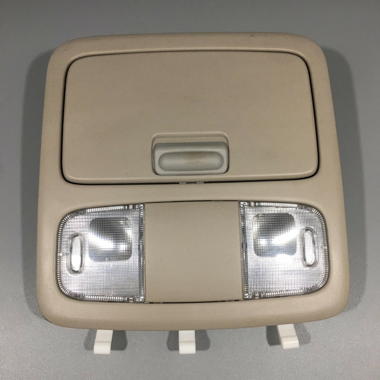 🔥02-06 Toyota CAMRY 4RUNNER Overhead Console DOME Light Storage TAN 012