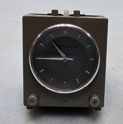 🔥03-09 Navigator MKZ Aviator Dash Analog Clock Time Display Assembly Gray