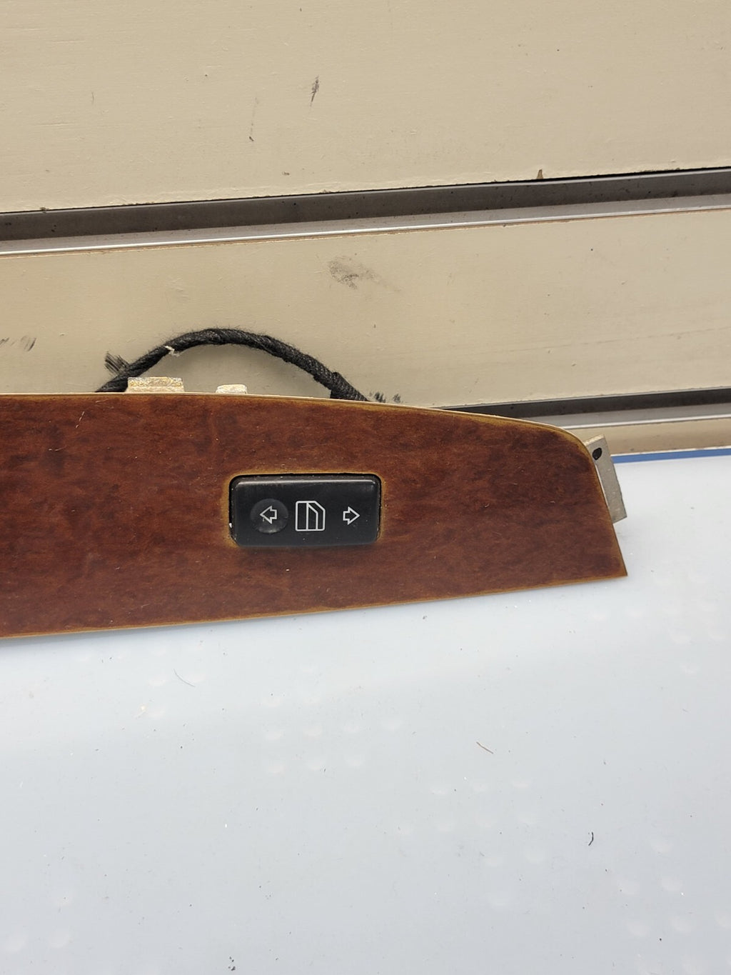 🔥03-06 Mercedes W220 S430 S500 S55 AMG Right Side Window Switch Trim Wood OEM