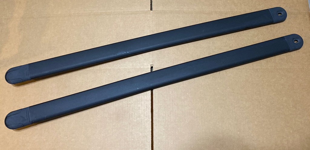 🔥2010-2014 Subaru Outback Upper Roof Rack Crossbars Set Pair OEM